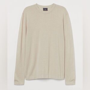 H&M Fine-knit Linen-blend Sweater Size Medium *Brand New in Bag*